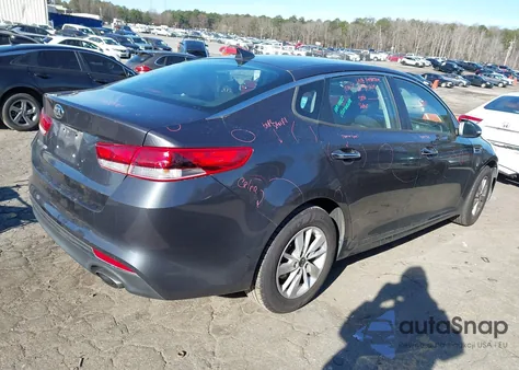 2017 Kia Optima Lx из США, поврежденный, VIN 5XXGT4L30HG169173